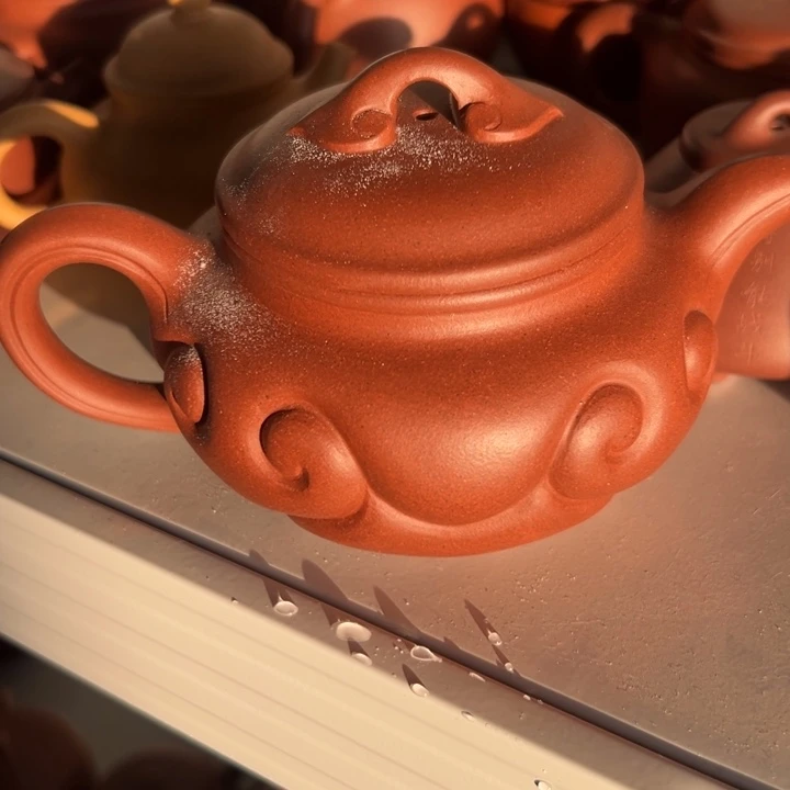 茶案紫砂精工仿古如意350cv