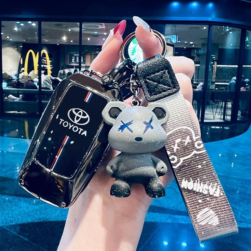 专用丰田荣放rav4钥匙套rv4风尚plus一汽24款2024车扣壳都市版2键