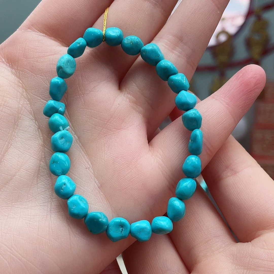 绿松石手串未镶嵌