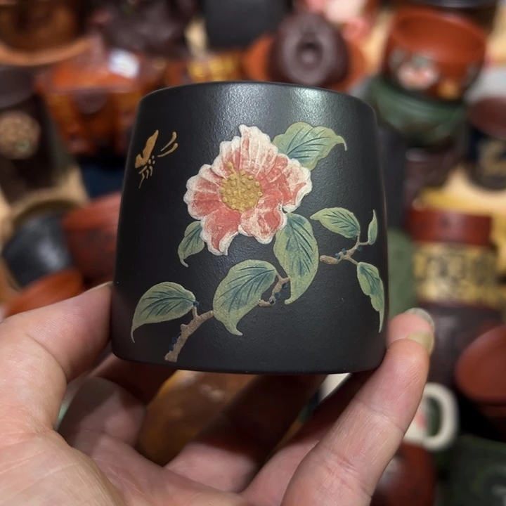 茶杯紫砂宜兴紫砂主人杯