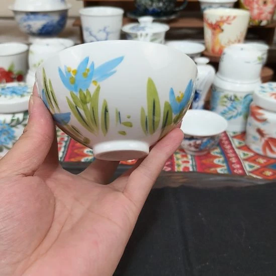 摆件景德镇手工手绘高温瓷器