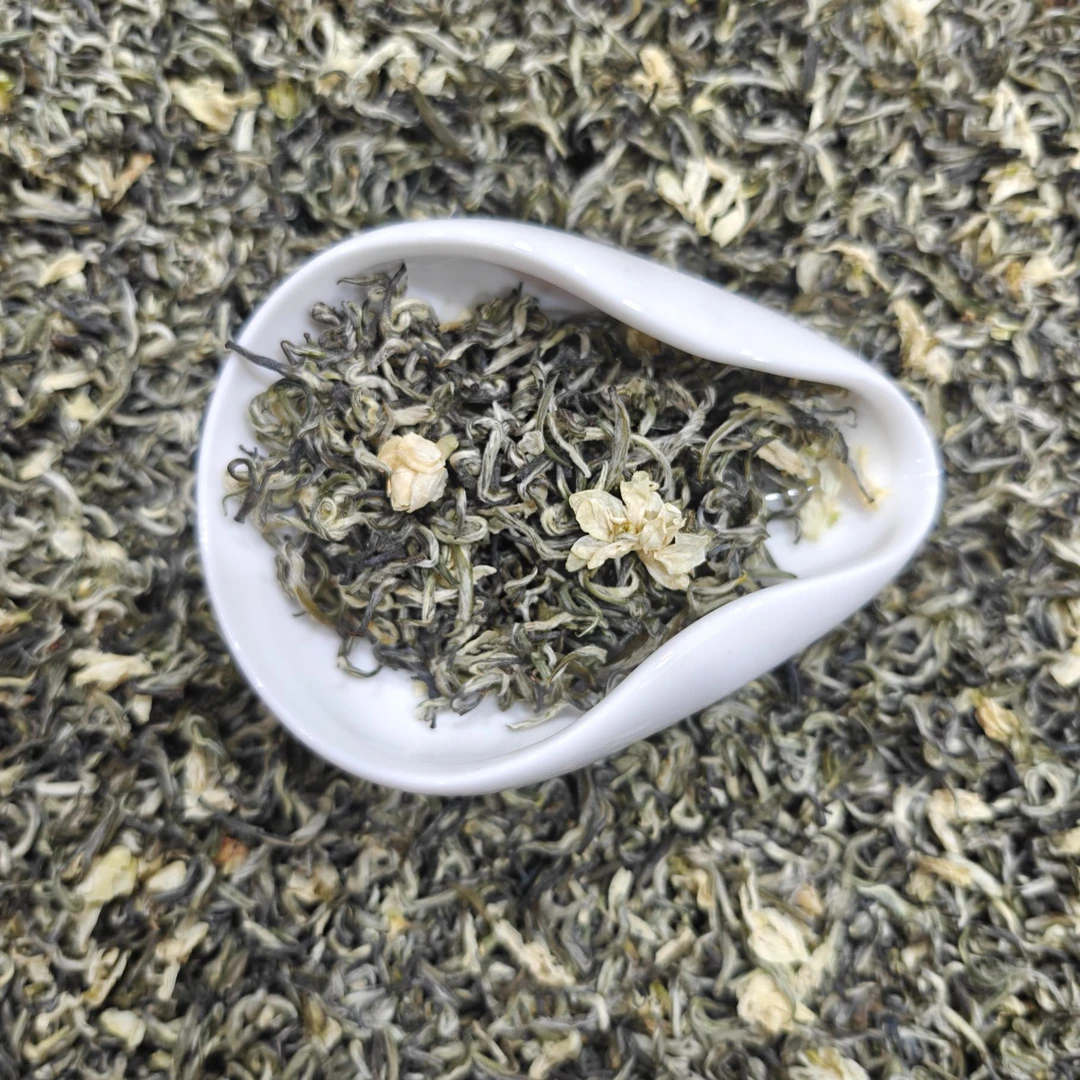 雅安蒙顶山茉莉花茶浓香甘露飘雪茶叶