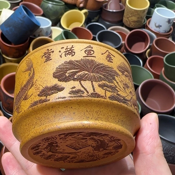 茶杯紫砂全手工紫砂