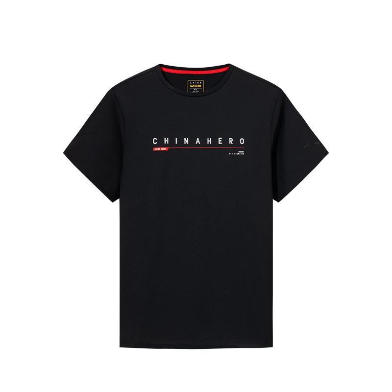 安踏综训系列男子冰肤短袖针织衫夏季运动短袖T恤白色透气上衣