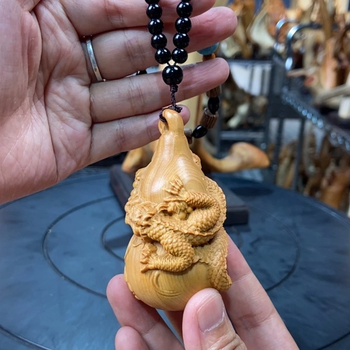 柏木（崖柏）手把件