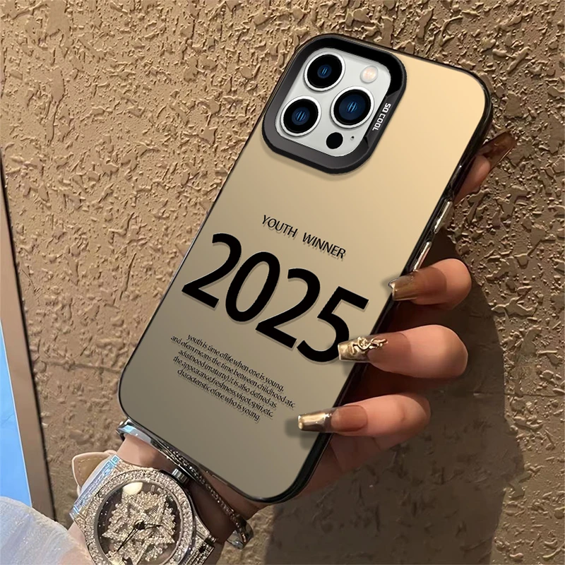 适用于【苹果】13ProMax创意简约2025个性男女新款防摔手机壳