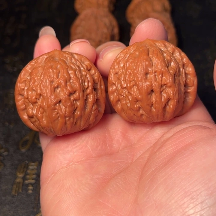 文玩核桃把件铁锤38