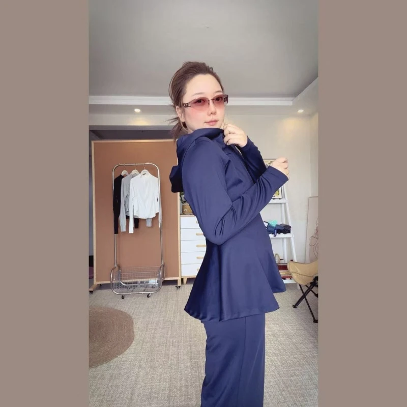 【显瘦之王】大冰冰大码秋季新款显瘦运动户外外套跑步透气吸汗