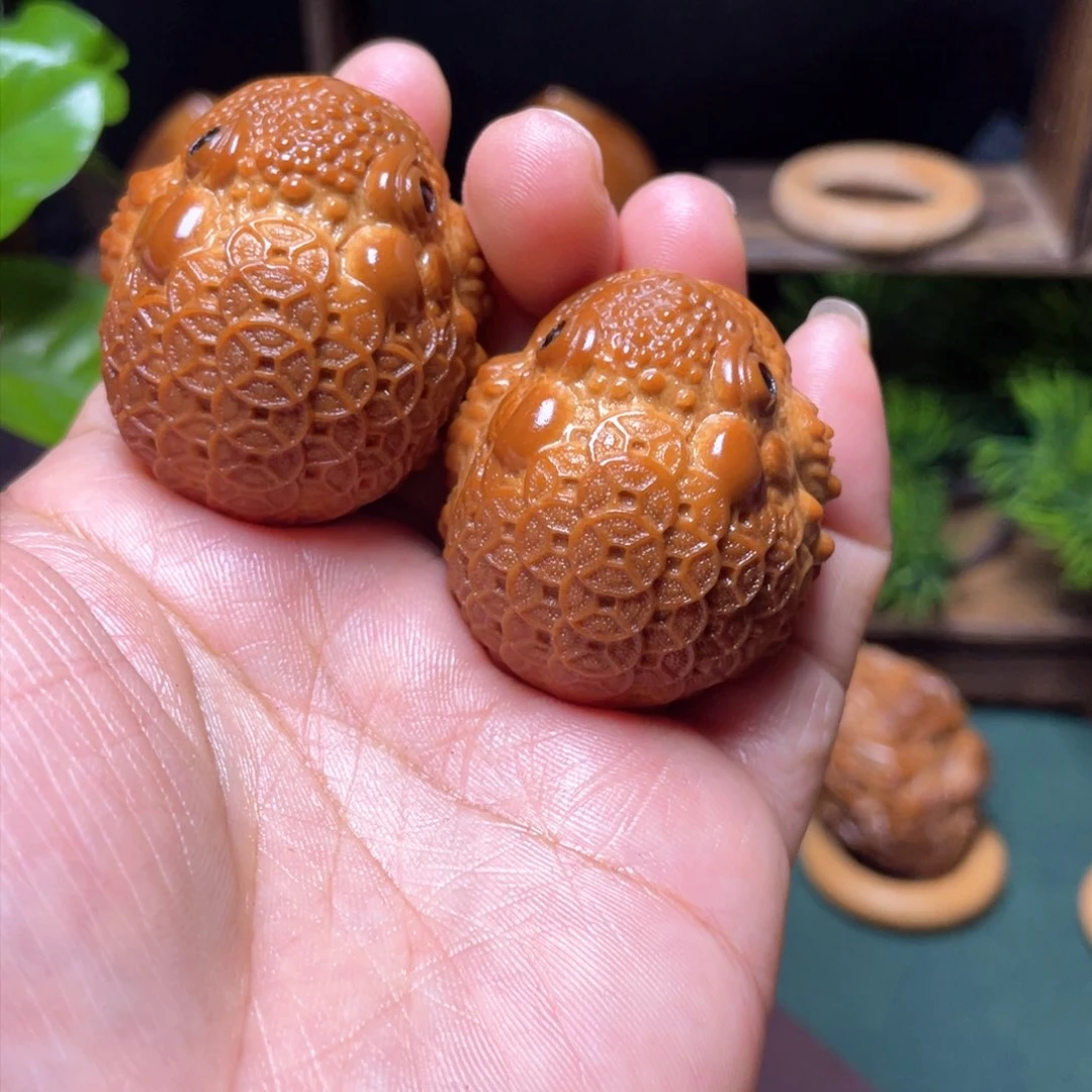 手串/手链橄榄核金币金蟾37一对