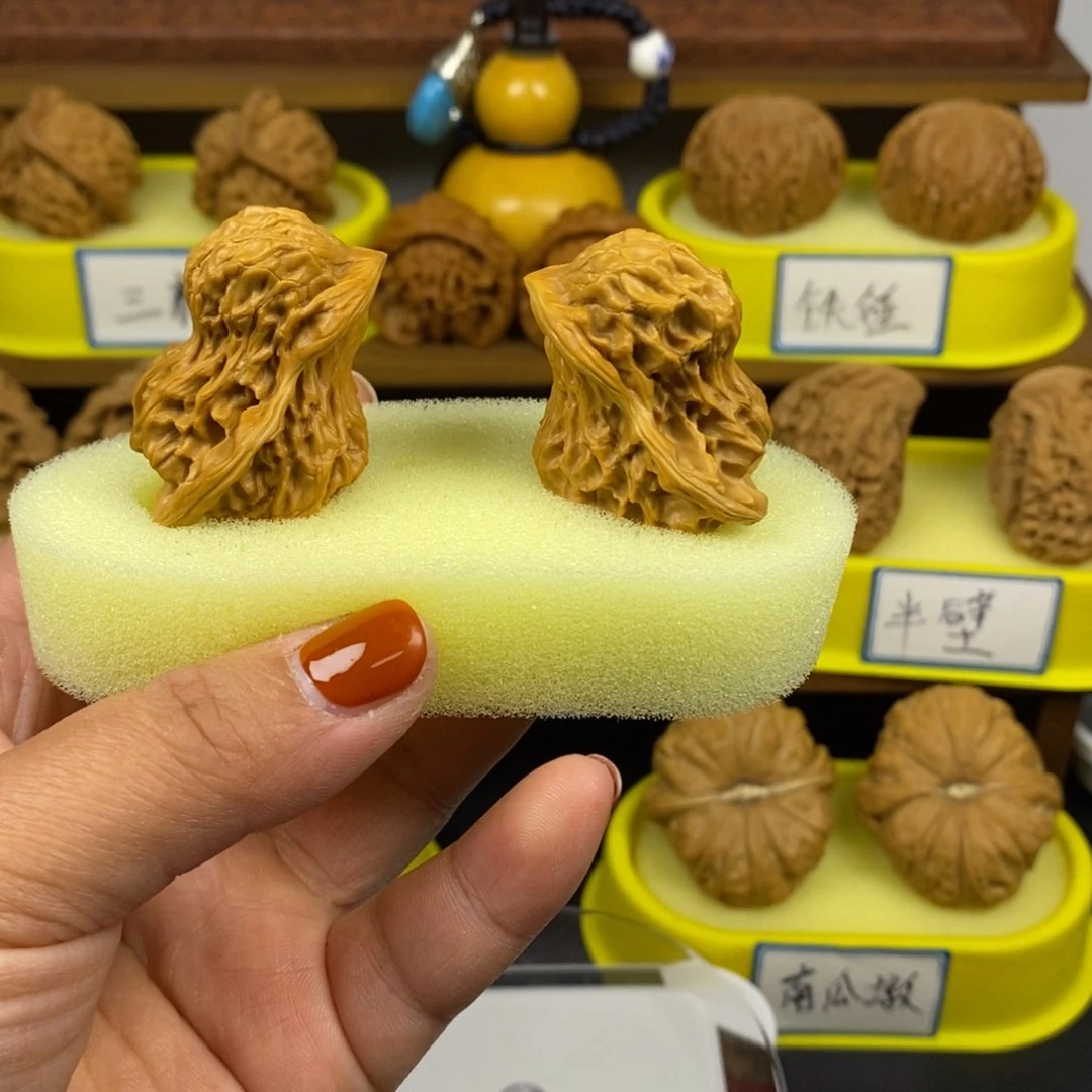 核桃 小鸟 文玩/木作/... 文玩把件