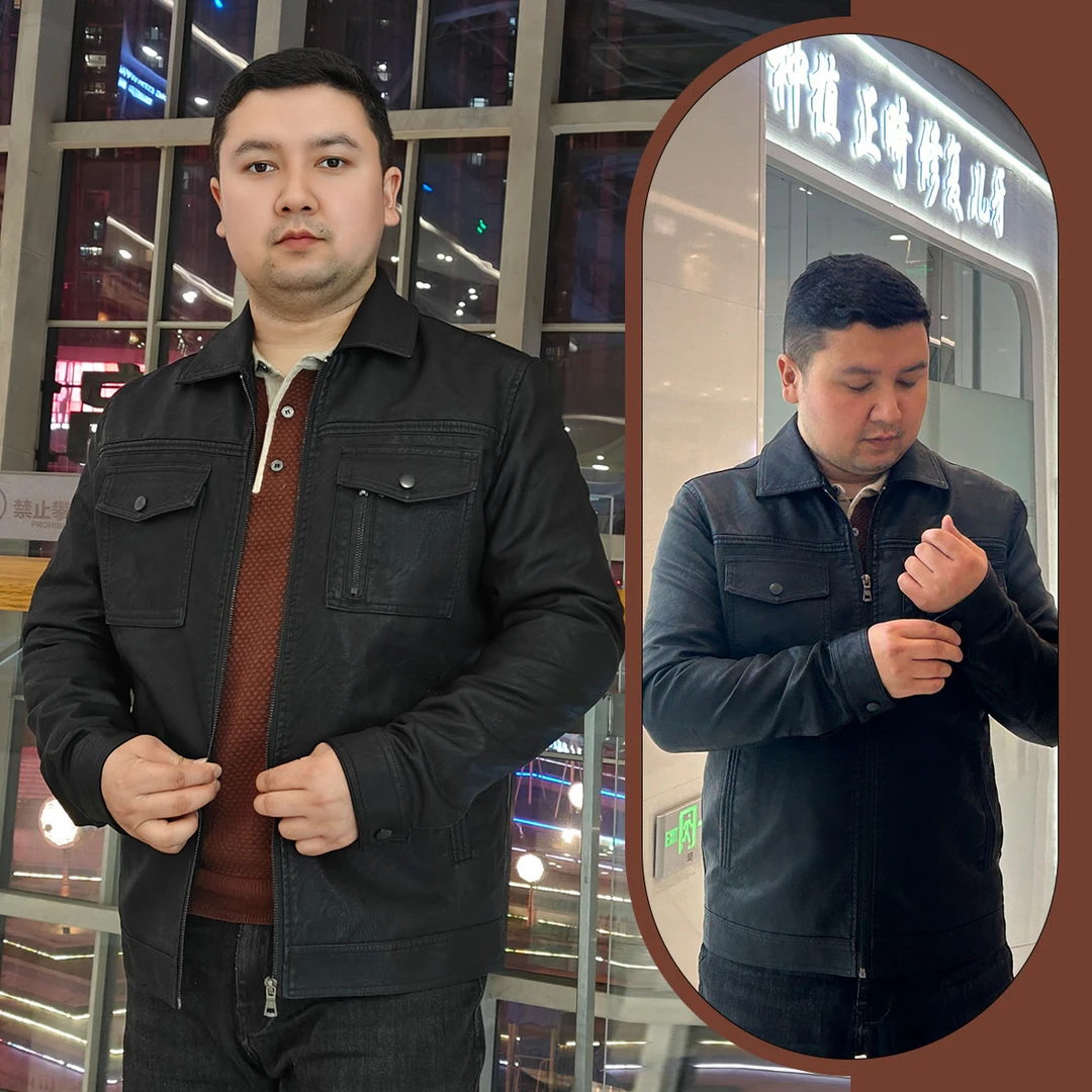 新疆包邮2025年03款款男士商务休闲秋季夹克外套