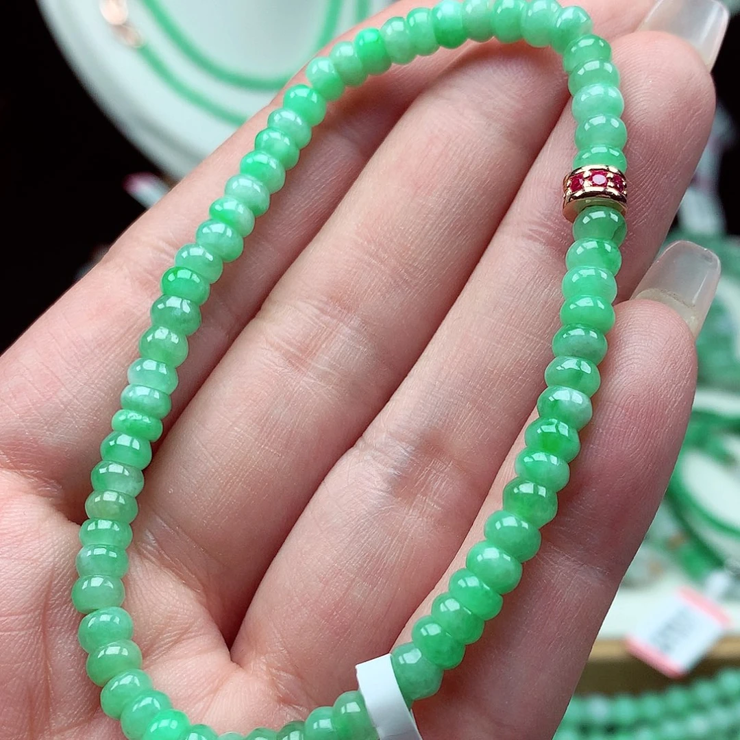 未镶嵌手链翡翠翡翠