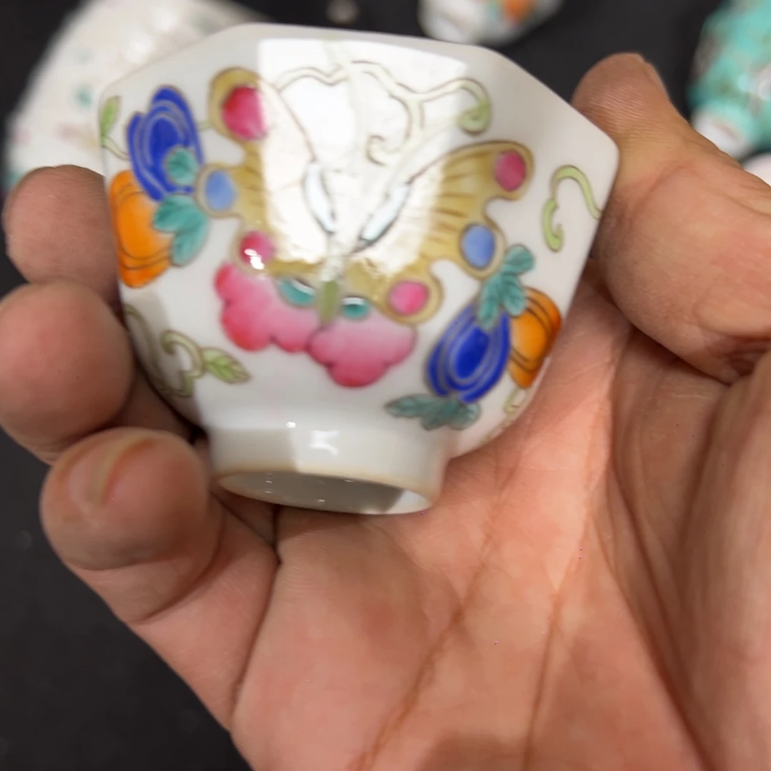 翔***子瓷片瓷器摆件、茶室雅器