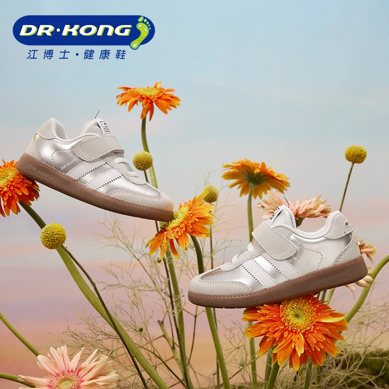 Dr.Kong/江博士童鞋秋季女童二段德训鞋板鞋防滑学步鞋B1404448