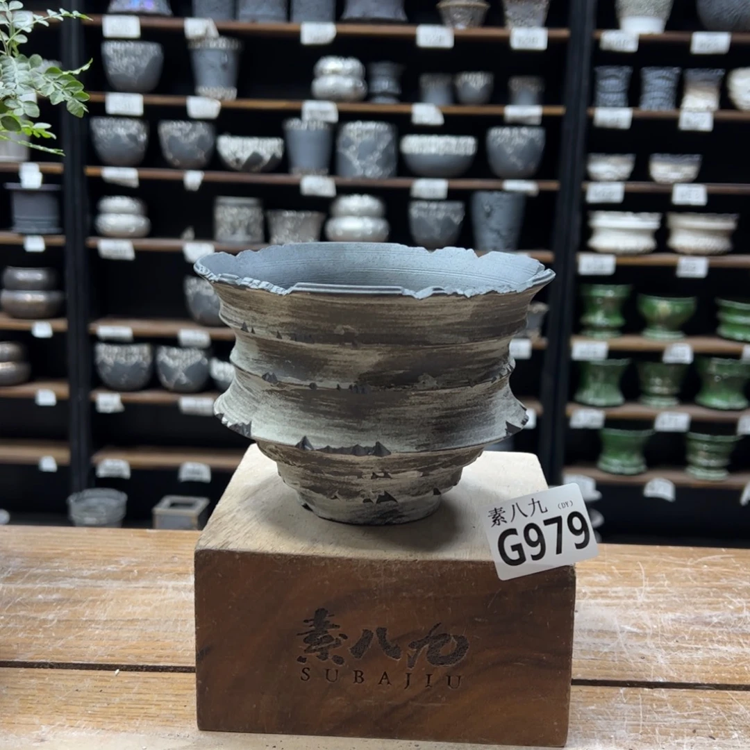 素八九陶瓷内口15高11