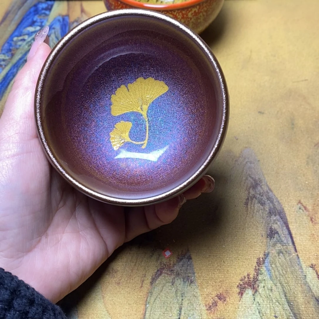 茶盏茶盏建盏喝茶主人杯