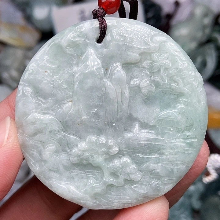 颈饰未镶嵌翡翠翡翠