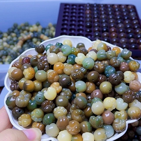 吊坠白玉菩提白玉菩提12精品猫抓10颗卡灯牌宠10颗