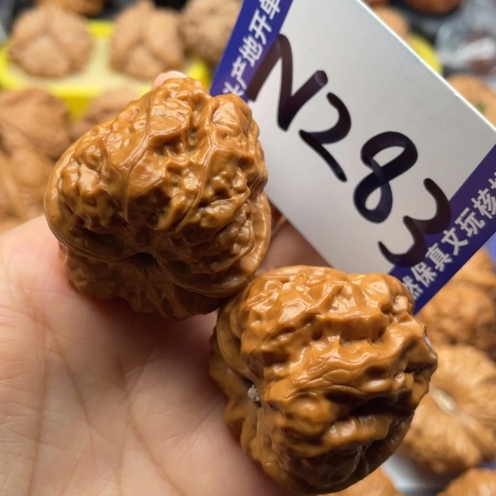 文玩核桃把件蛙蛙37尺