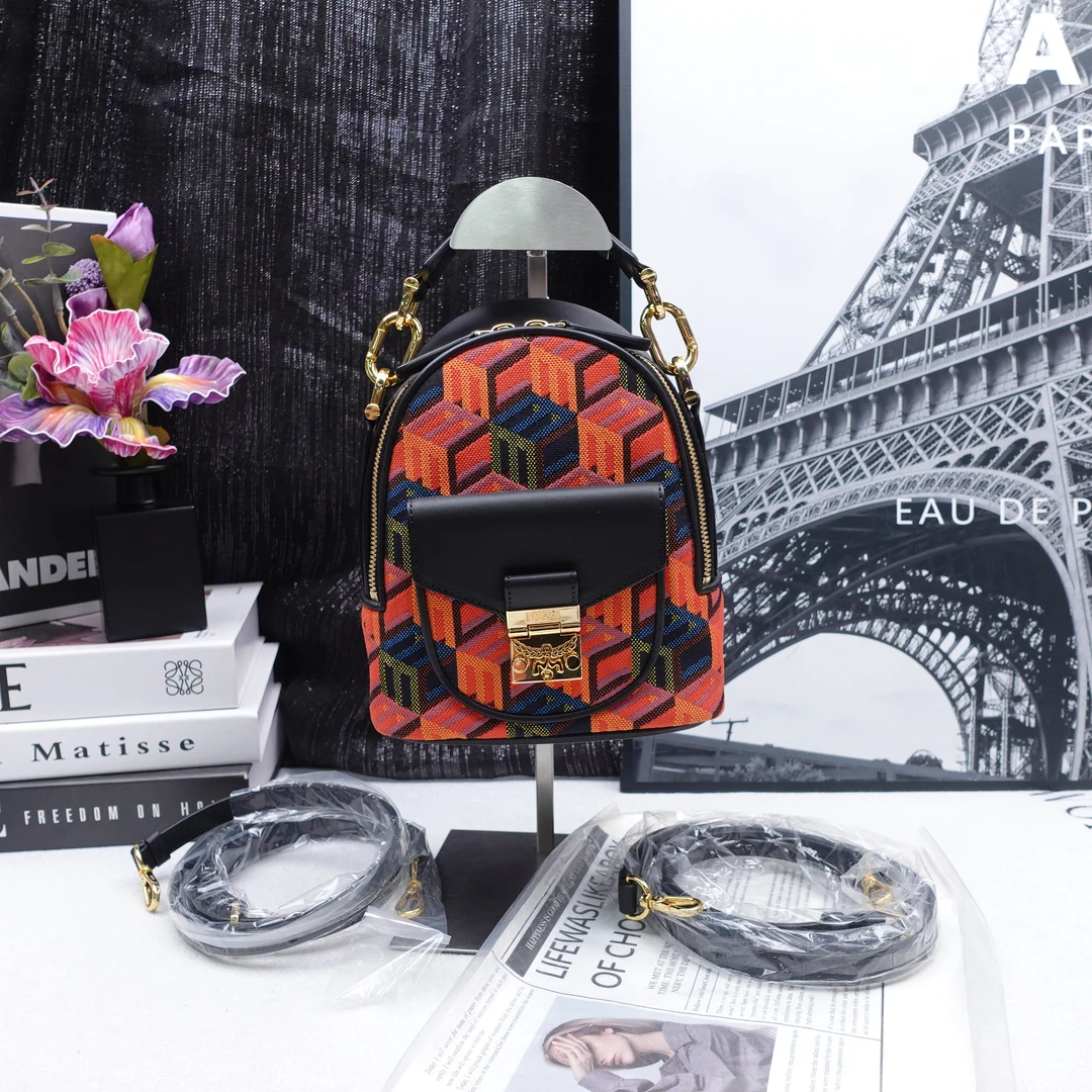 99新 MCM 双肩包/T10160874