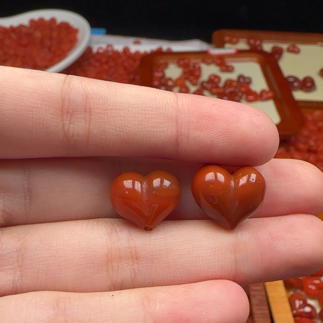 南红玛瑙未镶嵌挂件微瑕不退换