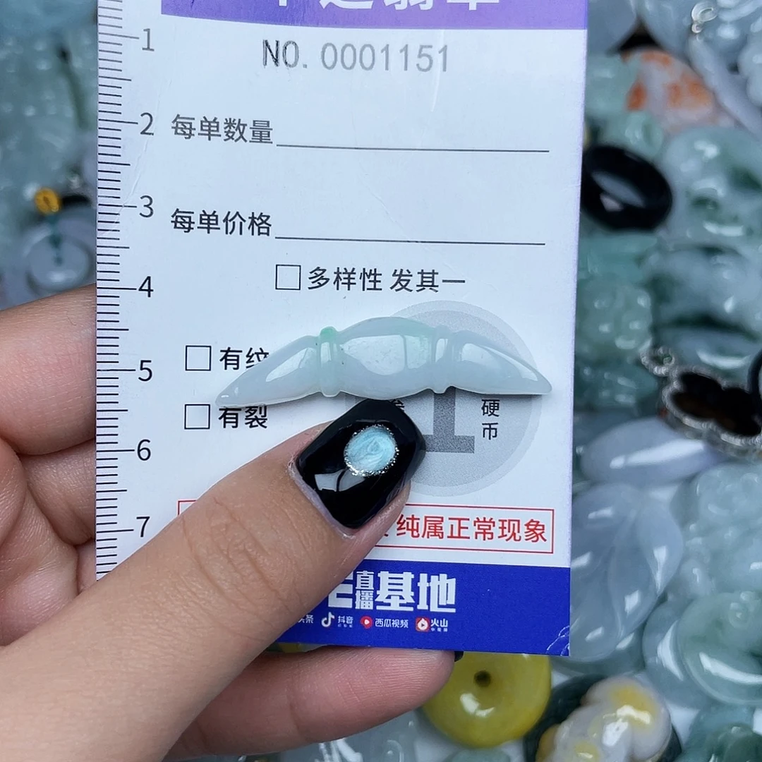 翡翠未镶嵌颈饰1151