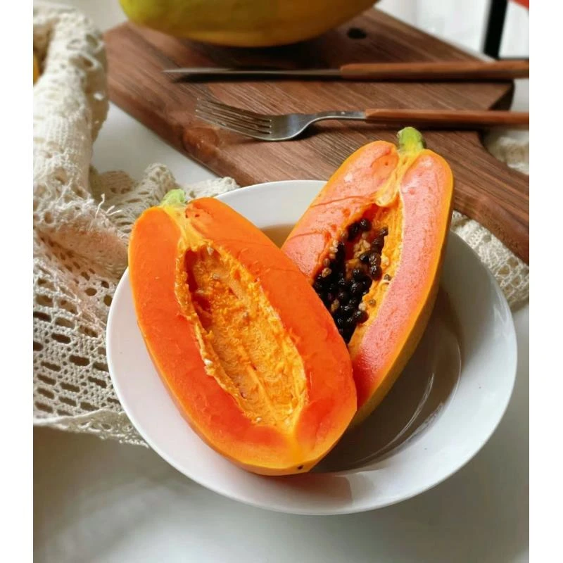 【冰糖红心蜂蜜木瓜】 树上熟冰糖木瓜现货现发清香宜人