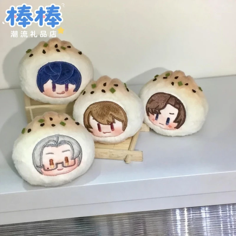 未定事件簿联名小杨生煎周边夏彦左然莫弈陆景和毛绒团子玩偶挂件