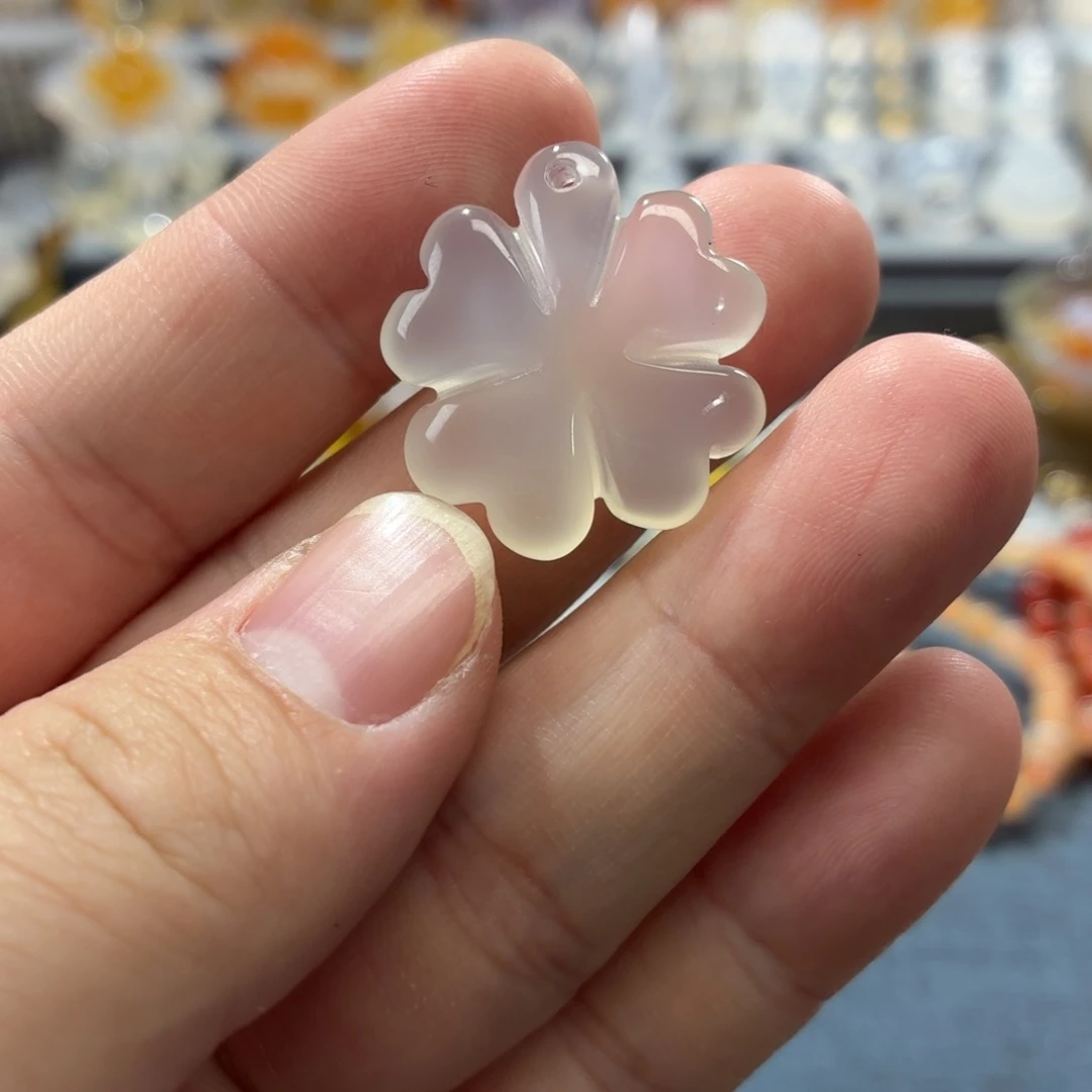 玛瑙/玉髓未镶嵌吊坠(不含链)