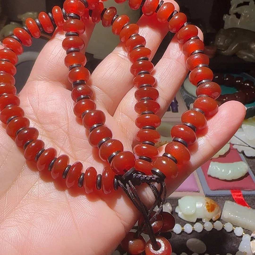 玛瑙/玉髓手链未镶嵌如*