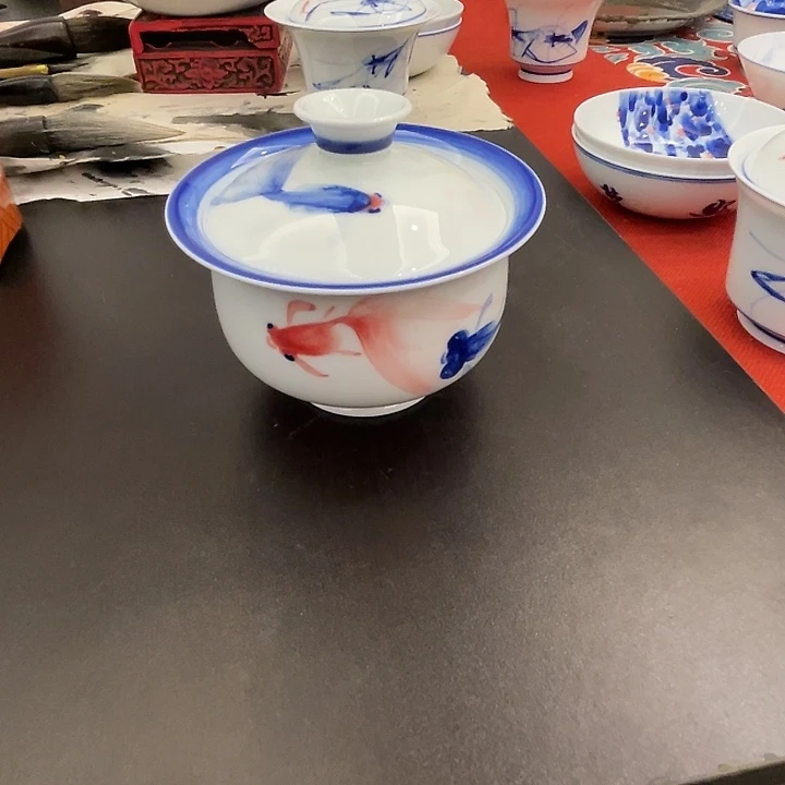 银****手工手绘陶瓷作品