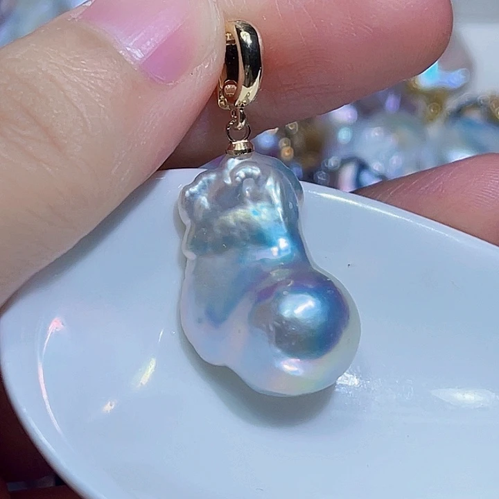 未镶嵌颈饰淡水珍珠