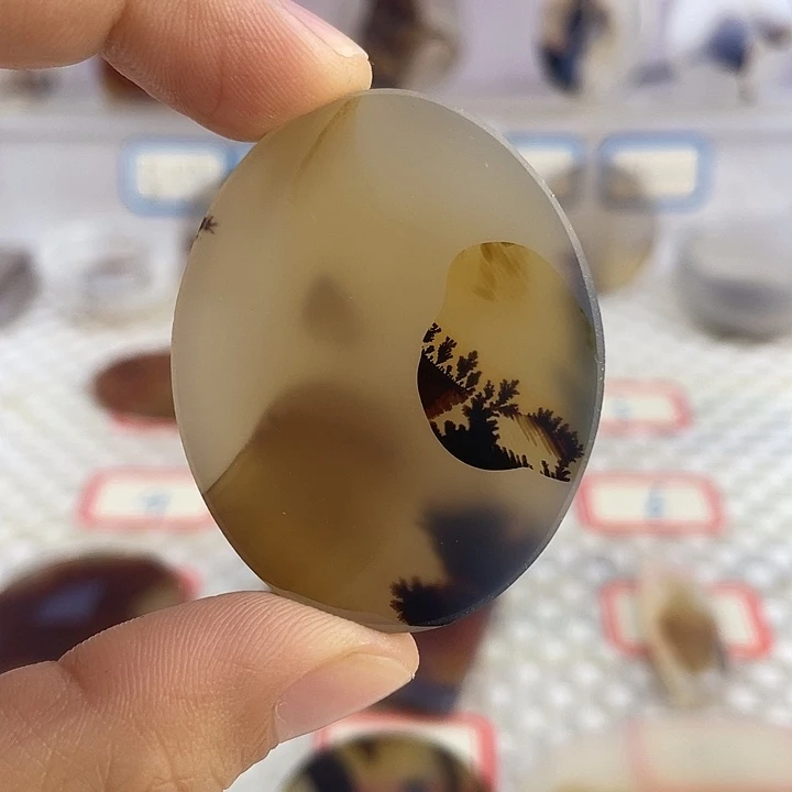 玛瑙/玉髓合金颈饰