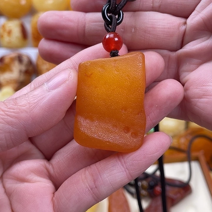 蜜蜡项链未镶嵌12.5克