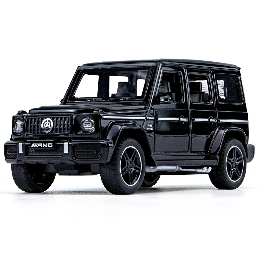 【新人专属】奔驰G63越野车仿真合金汽车模型玩具收藏送礼摆件玩具