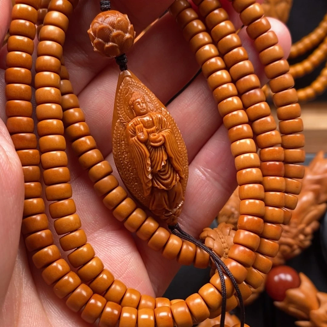 橄榄核手串如来脖挂