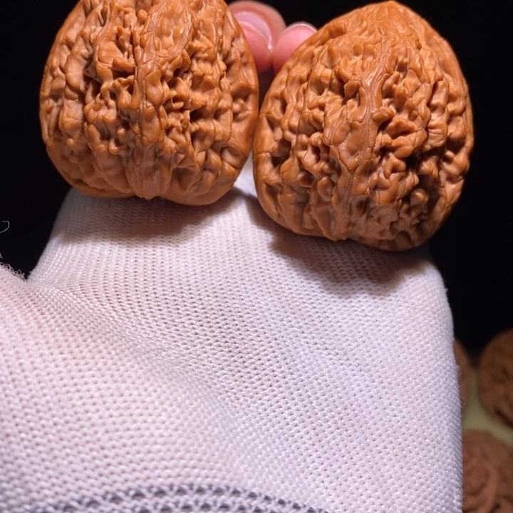 老***火吊坠文玩核桃41虎头王