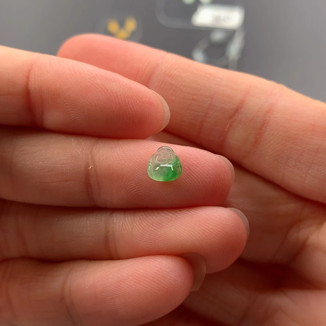 裸石翡翠翡翠佛公