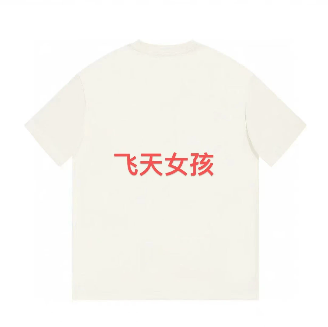 ML·沈闹闹 飞天女孩 设计师潮牌大版宽松短袖-T-D3059