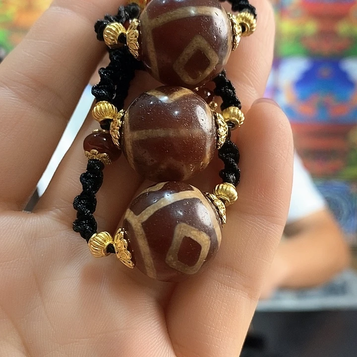 玛瑙/玉髓颈饰未镶嵌9多样性发其一