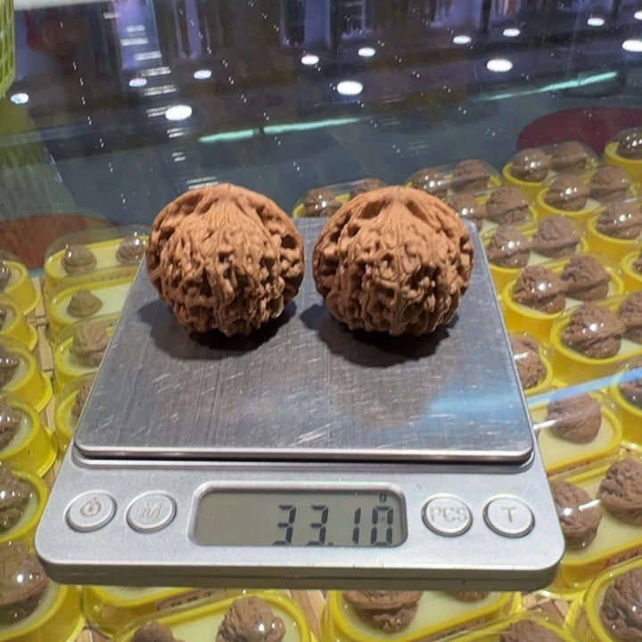 文玩核桃把件41全品南疆石