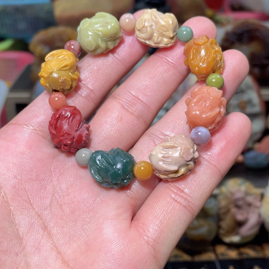 石英质玉未镶嵌手串