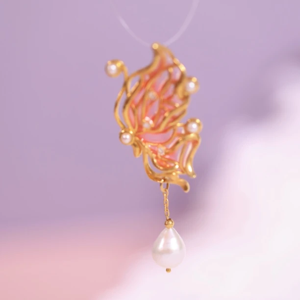 云初·18K金珍珠吊坠Sy