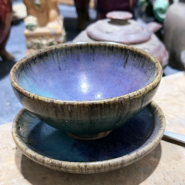 瓦当摆件摆件茶桌茶台陶瓷