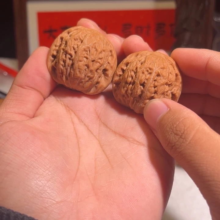哈***-文玩核桃把件文玩核桃