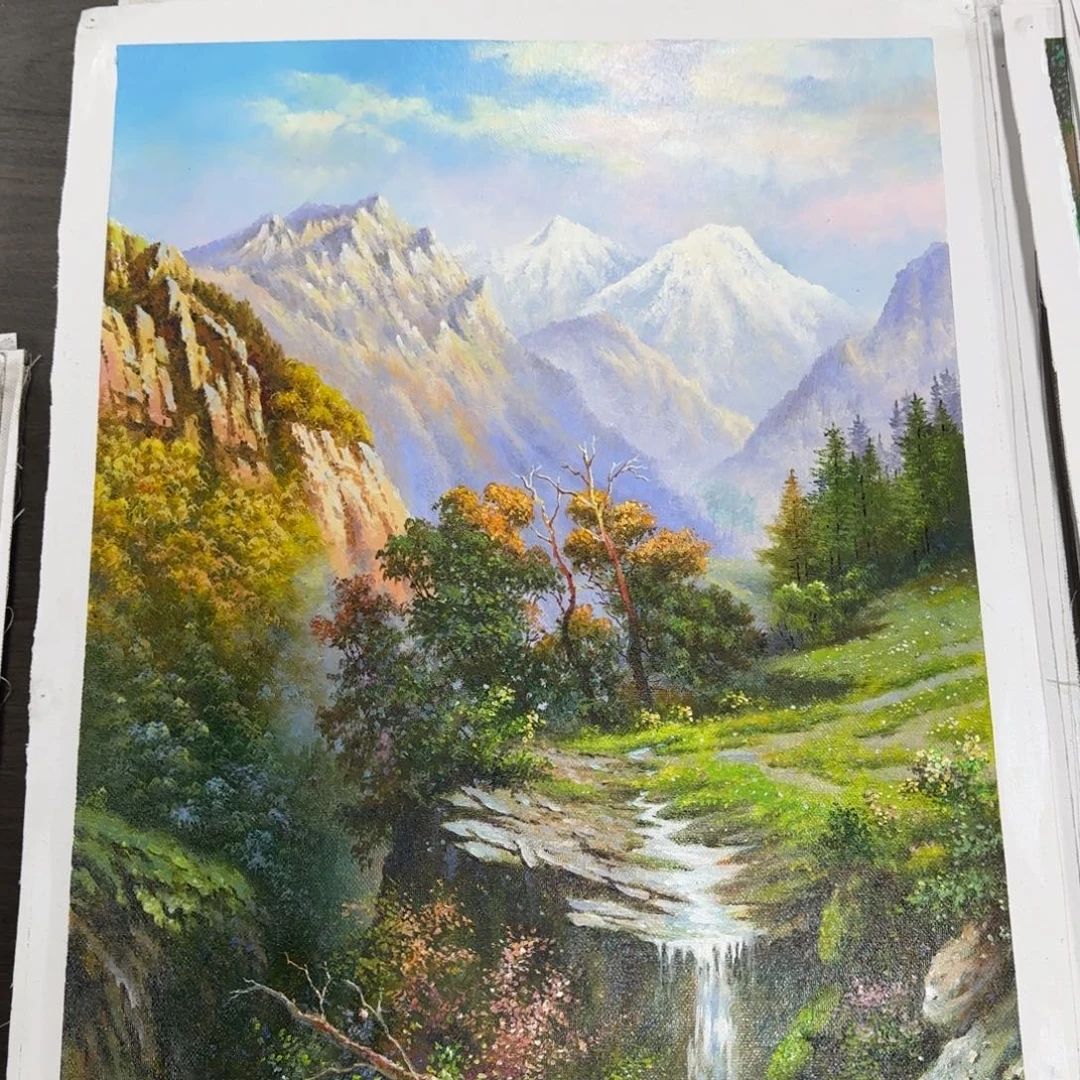 油画加油加油努力加油加油