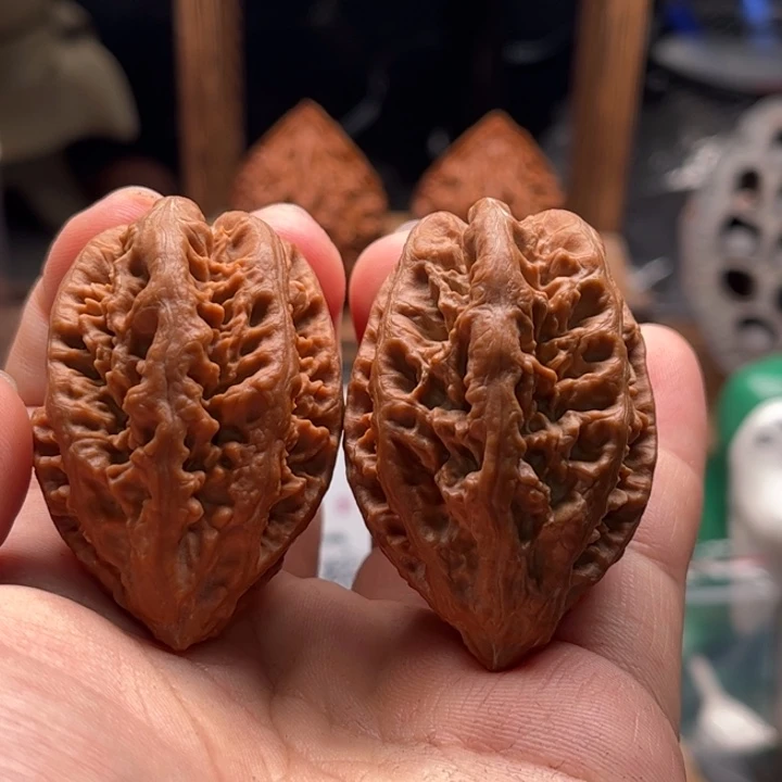 死***祷把件文玩核桃楸大胖75