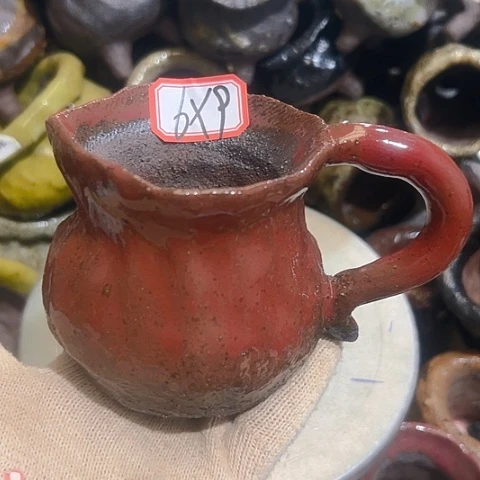 粗陶花盆手工花盆制作