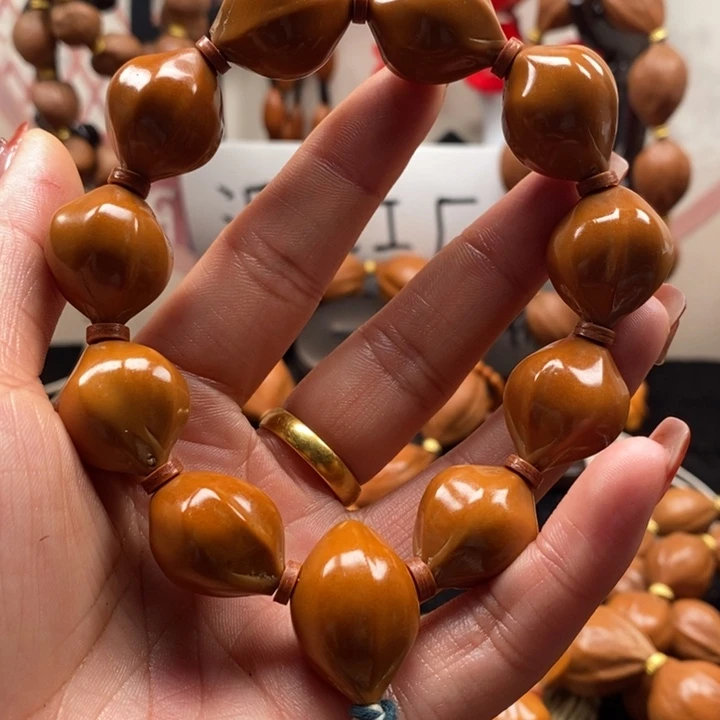 橄榄核手串/手链蜜桃1.7手