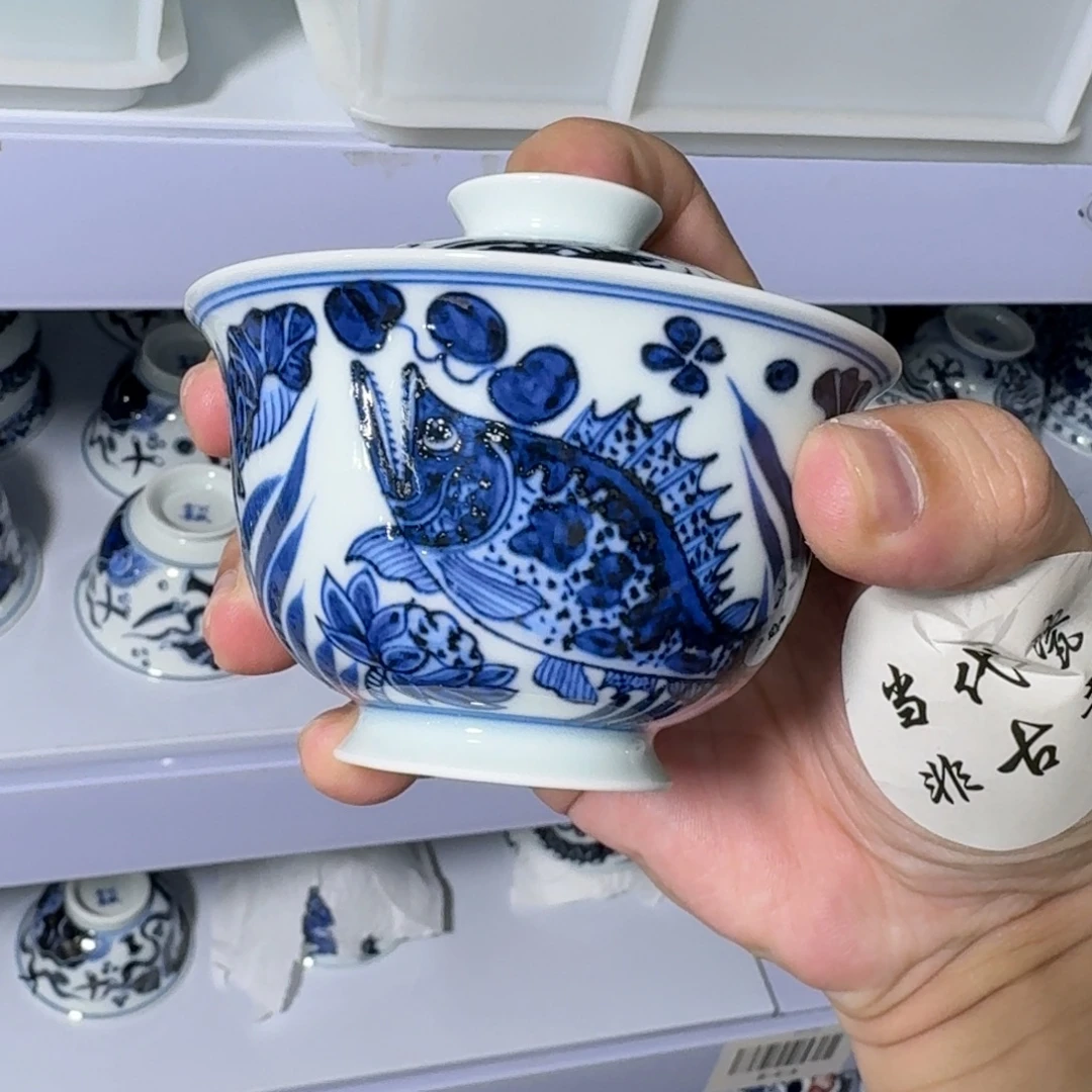 杯子瓷言所老曹甄选好瓷微瑕小